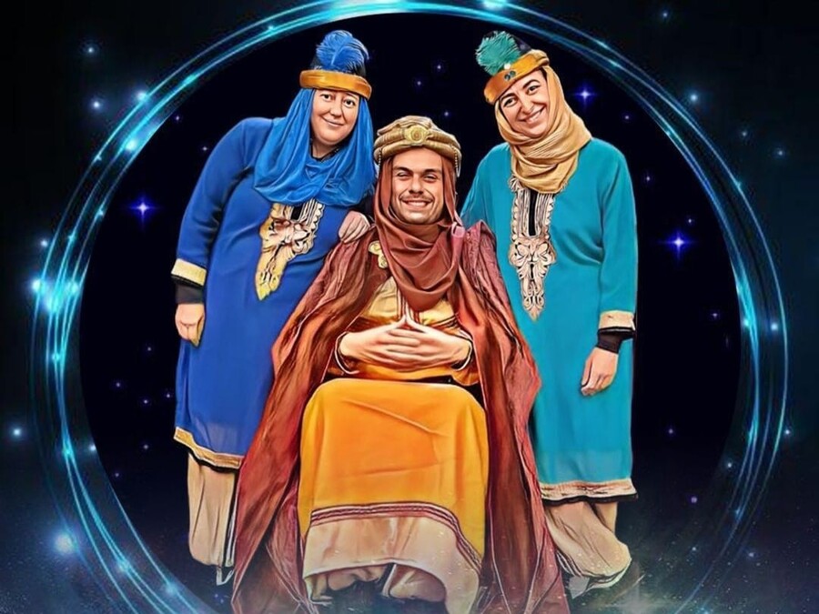 Va de Verde y Azul, teatro escolar, teatro asturiano, teatro municipal, juegos asturianos,