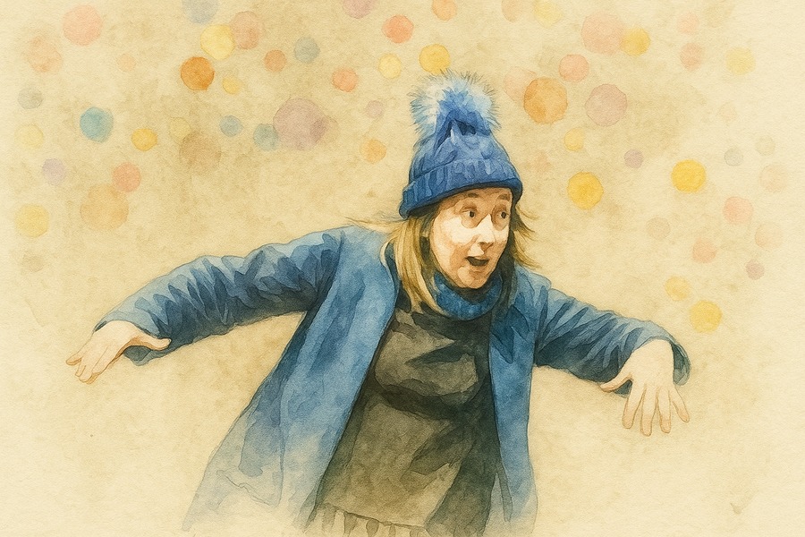 Va de Verde y Azul, teatro escolar, teatro asturiano, teatro municipal, juegos asturianos,